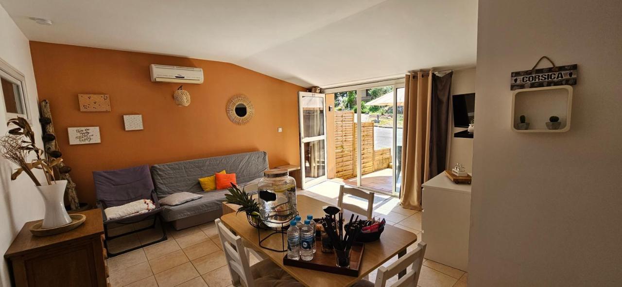 Appartement T2 Avec Piscine Aux Portes De La Plage De Cupabia Serra-di-Ferro  Exteriör bild